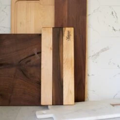 Maple And Walnut Serving Board