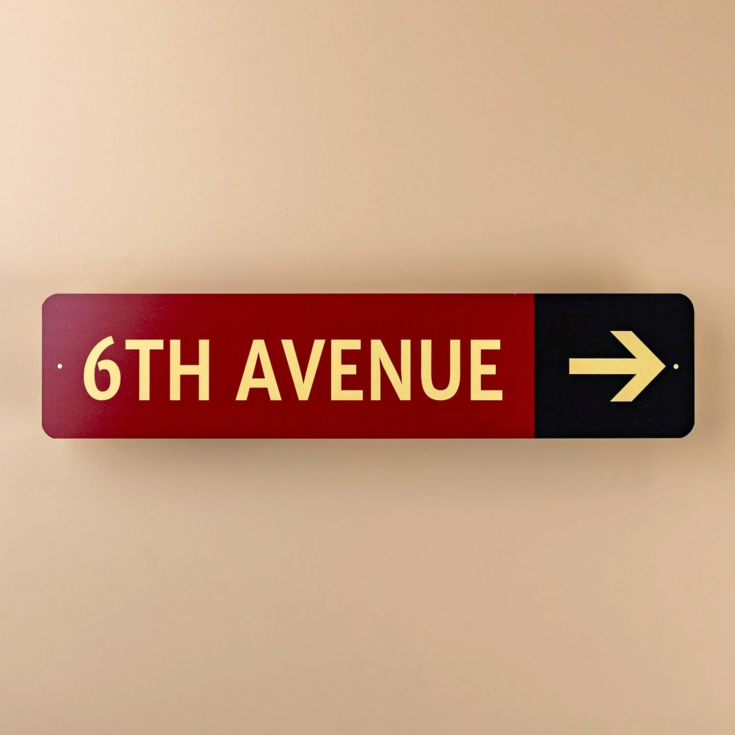 6th Ave Directional Sign 1 6th Ave Directional Sign