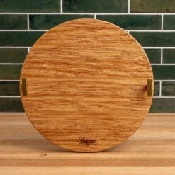 Brazilian Oak Round Serving Tray 10 Brazilian Oak Round Serving Tray -Cheap Carving Boards Store Brazilian Oak Round Serving Tray 00006