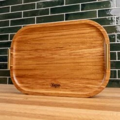 Brazilian Oak Serving Tray 17 Brazilian Oak Serving Tray -Cheap Carving Boards Store Brazilian Oak Serving Tray 00009