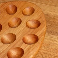 Cherry Deviled Egg Tray | 12 Egg -Cheap Carving Boards Store Cherry Deviled Egg Tray 12 egg 00005