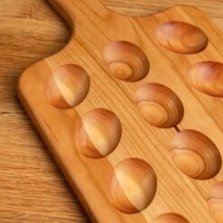 Cherry Deviled Egg Tray | 18 Egg -Cheap Carving Boards Store Cherry Deviled Egg Tray 18 egg 00007