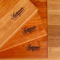 Cherry Butcher Block -Cheap Carving Boards Store Cherry Eased Edge Butcher Block 00004