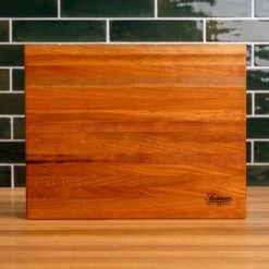 Cherry Butcher Block -Cheap Carving Boards Store Cherry Eased Edge Butcher Block Medium 00010