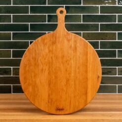 Cherry Pizza Board -Cheap Carving Boards Store Cherry Pizza Board Large 00006