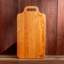 Cherry Rectangle Cheese Board -Cheap Carving Boards Store Cherry Recangle Cheese Board Large 00009