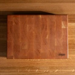 Cherry End Grain Rectangle Butcher Block -Cheap Carving Boards Store Cherry Rectangle End Grain Butcher Block Medium 00001