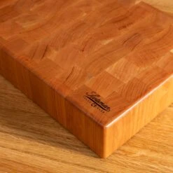 Cherry End Grain Rectangle Butcher Block -Cheap Carving Boards Store Cherry Rectangle End Grain Butcher Block Medium 00003