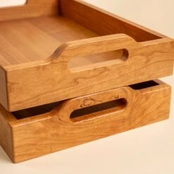 Cherry Serving Tray -Cheap Carving Boards Store Cherry Serving Tray 00024