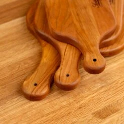 Cherry Square Cheese Board -Cheap Carving Boards Store Cherry Square Cheese Boards 00004