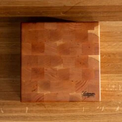 Cherry End Grain Square Butcher Block -Cheap Carving Boards Store Cherry Square End Grain Butcher Block Medium 00001