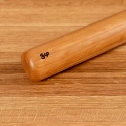 Straight Rolling Pin -Cheap Carving Boards Store Cherry Straight Rolling Pins 00010