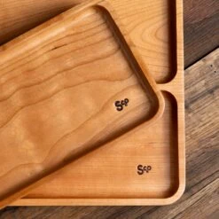 Cherry Wooden Valet -Cheap Carving Boards Store Cherry Valets 00007