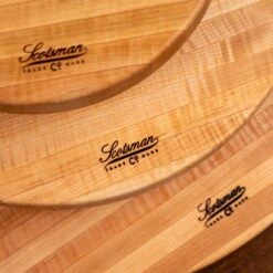 Scotsman Co. Curly Maple Lazy Susan 12 Scotsman Co. Curly Maple Lazy Susan -Cheap Carving Boards Store Curly Maple Lazy Susans 00007