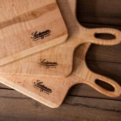 Curly Maple Bread Board -Cheap Carving Boards Store DSC01104