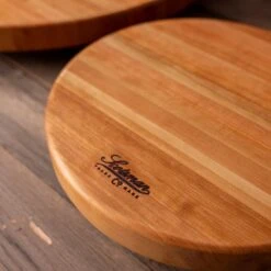 Scotsman Co. Cherry Lazy Susan -Cheap Carving Boards Store DSC01324