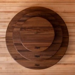 Scotsman Co. Walnut Lazy Susan 15 Scotsman Co. Walnut Lazy Susan -Cheap Carving Boards Store DSC01425