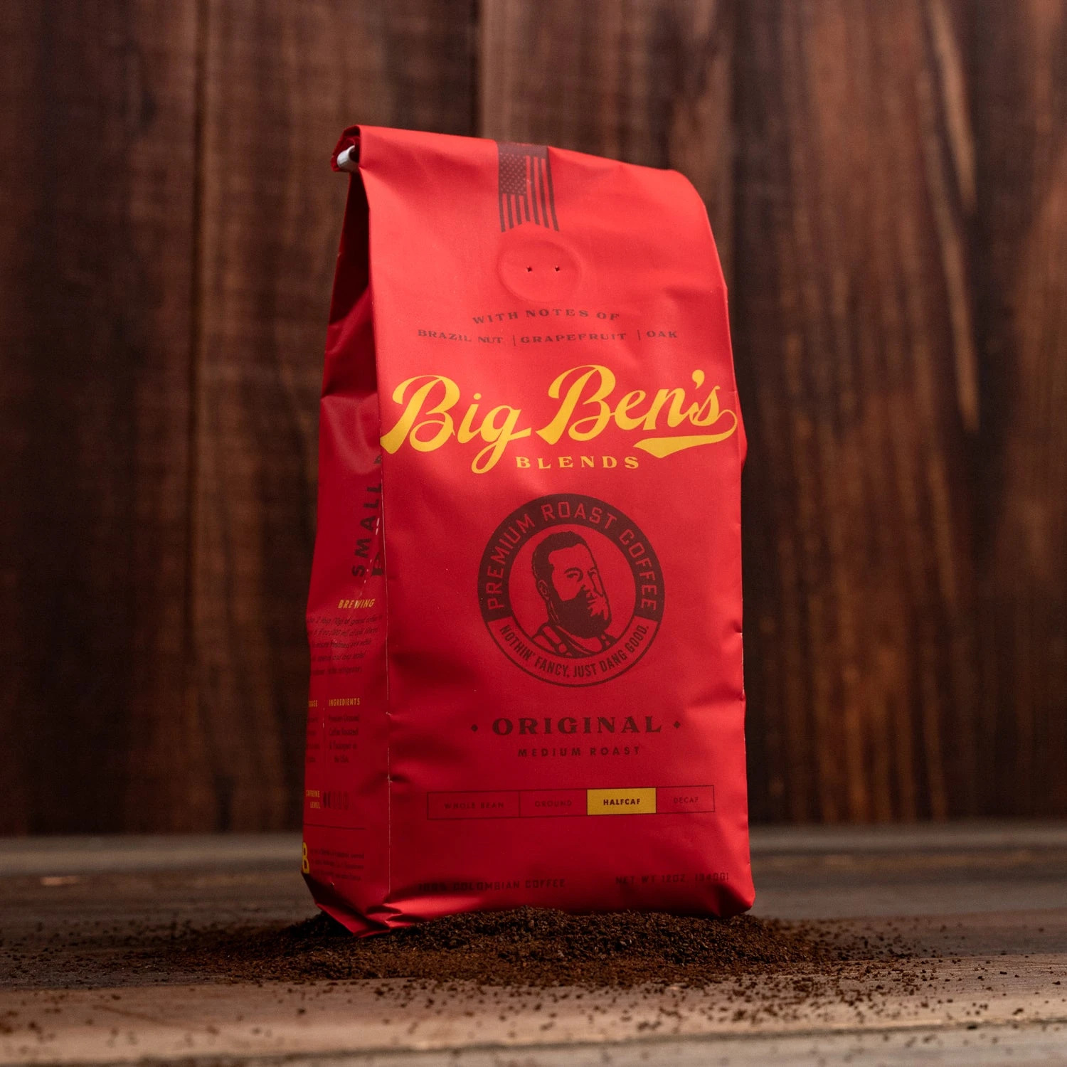 Original Blend Half-Caff Ground 12oz Bag 3 Original Blend Half-Caff Ground 12oz Bag - Image 3