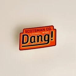 Dang! Die Cut Decal