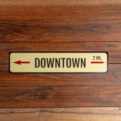 Downtown Mileage Sign 5 Downtown Mileage Sign -Cheap Carving Boards Store Downtown Mileage Sign 00001