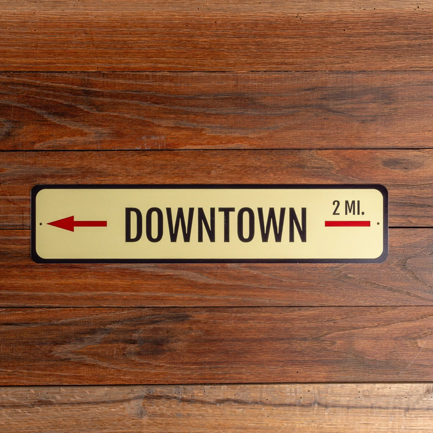 Downtown Mileage Sign 3 Downtown Mileage Sign - Image 3