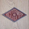 Red Scotsman Diamond Die Cut Decal