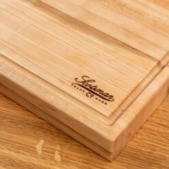 Maple Butcher Block With Juice Groove -Cheap Carving Boards Store Maple Butcher Block with Juice Grove 00003