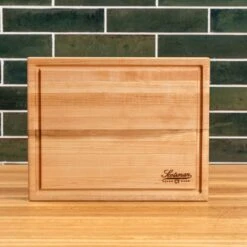 Maple Butcher Block With Juice Groove -Cheap Carving Boards Store Maple Butcher Block with Juice Grove 00009
