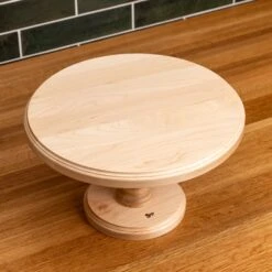 Maple Cake Stand -Cheap Carving Boards Store Maple Cake Stand 00008