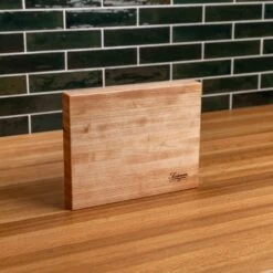 Maple Butcher Block -Cheap Carving Boards Store Maple Eased Edge Butcher Block Small 00018