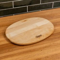 Maple Oval Serving Board -Cheap Carving Boards Store Maple Oval Serving Board 00005