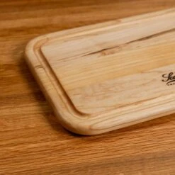 Maple Rectangle Serving Board With Juice Groove -Cheap Carving Boards Store Maple Rectangle Serving Board with Juice Groove 00006