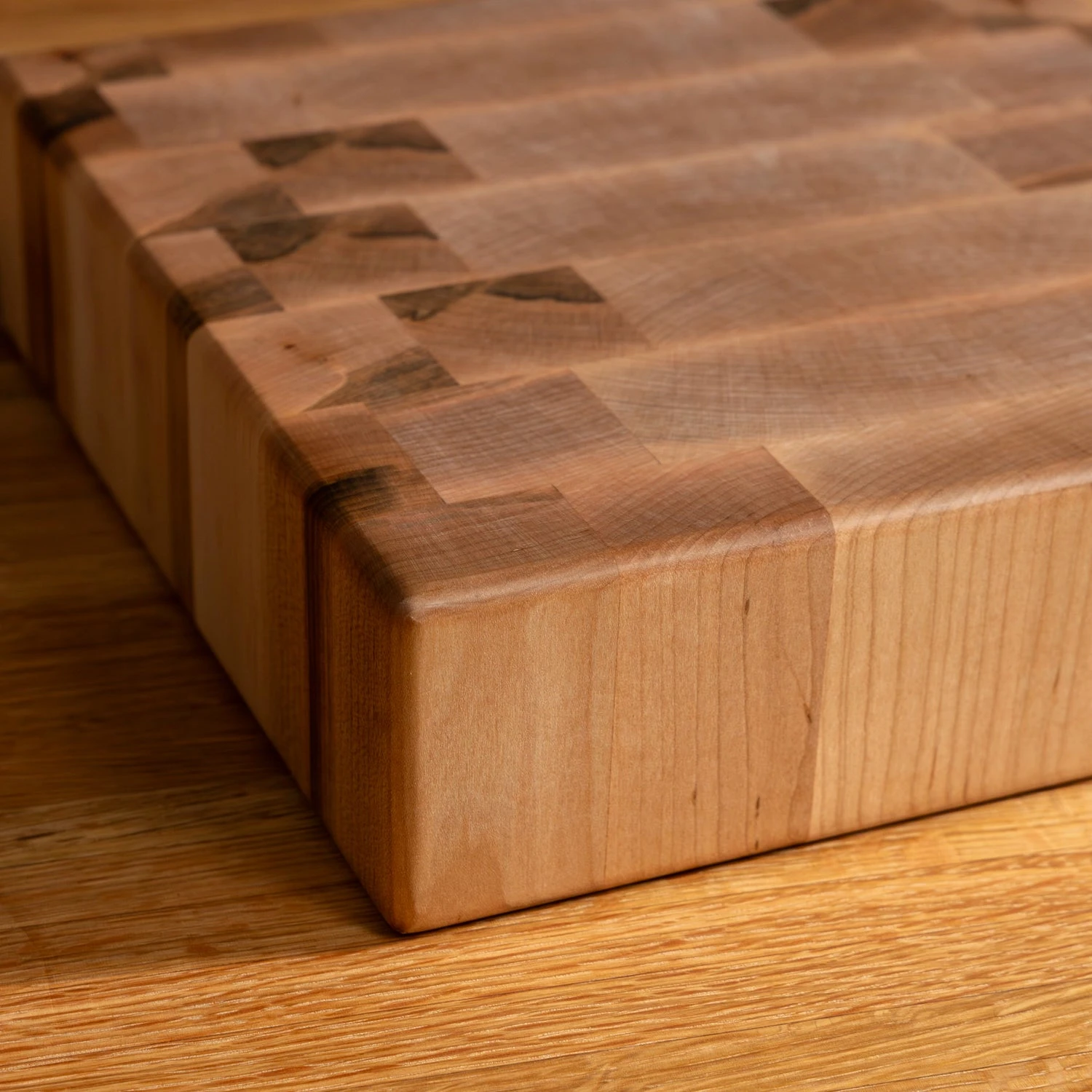 Maple End Grain Square Butcher Block 10 Maple End Grain Square Butcher Block - Image 10