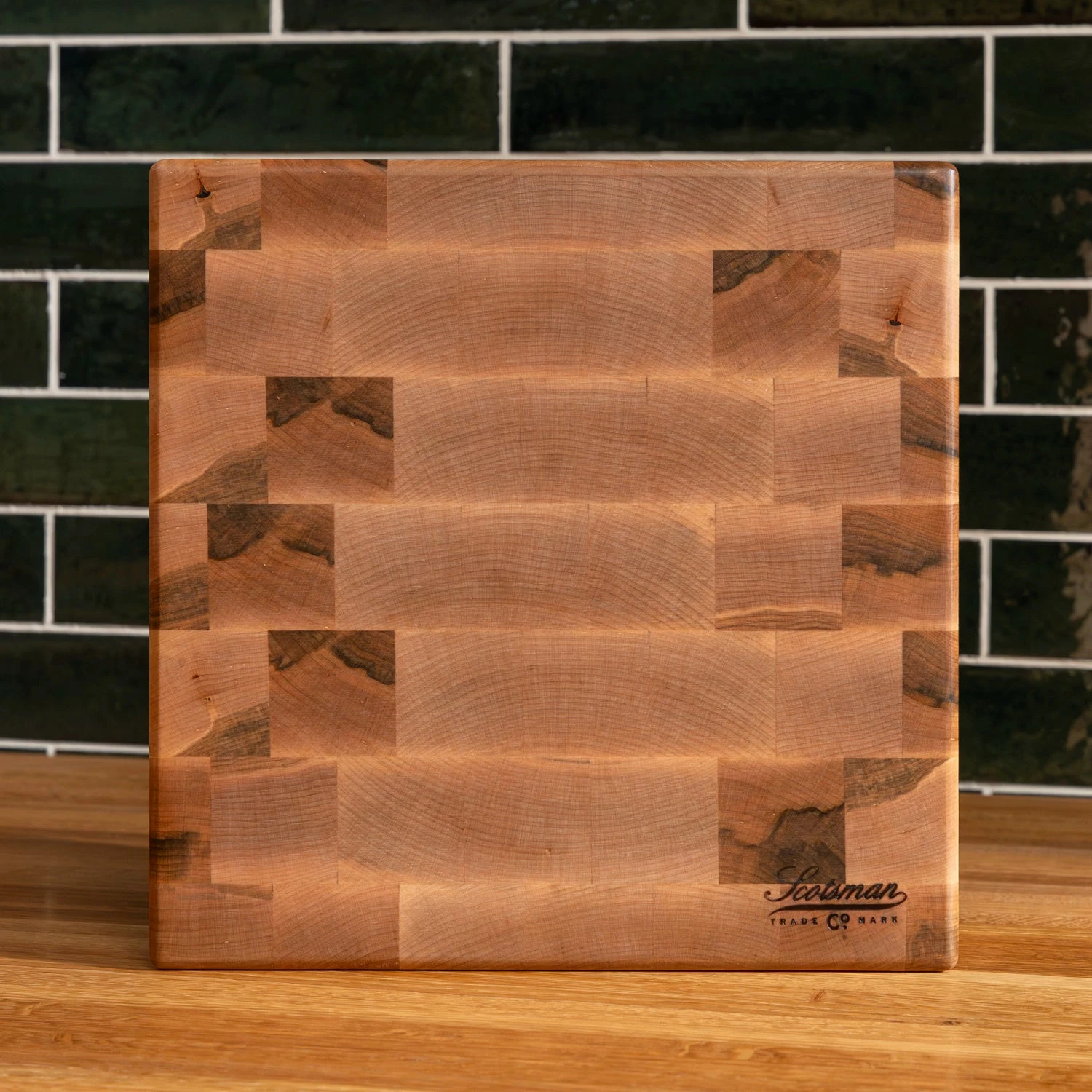 Maple End Grain Square Butcher Block 7 Maple End Grain Square Butcher Block - Image 7