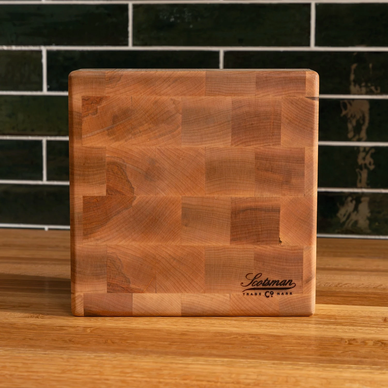 Maple End Grain Square Butcher Block 3 Maple End Grain Square Butcher Block - Image 3