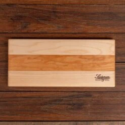 Maple And Cherry Serving Board -Cheap Carving Boards Store Maple and Cherry Serving Board 00001