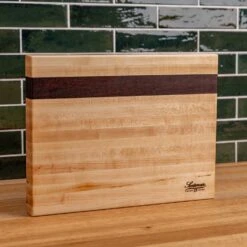 Maple & Jarrah Butcher Block -Cheap Carving Boards Store Maple and Jarrah Butcher Block 00003
