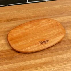 Cherry Oval Serving Board -Cheap Carving Boards Store NewWoodProducts Cherry June13 2024 002