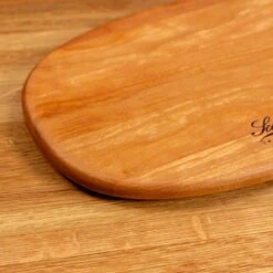 Cherry Oval Serving Board -Cheap Carving Boards Store NewWoodProducts Cherry June13 2024 005