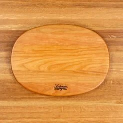Cherry Oval Serving Board -Cheap Carving Boards Store NewWoodProducts Cherry June13 2024 009