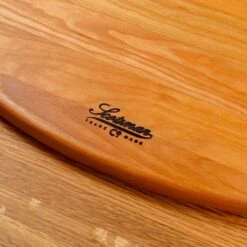 Cherry Oval Serving Board -Cheap Carving Boards Store NewWoodProducts Cherry June13 2024 019
