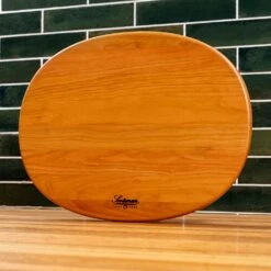 Cherry Oval Serving Board -Cheap Carving Boards Store NewWoodProducts Cherry June13 2024 024