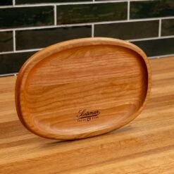 Cherry Oval Carving Board -Cheap Carving Boards Store NewWoodProducts Cherry June13 2024 061