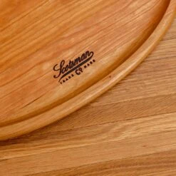 Cherry Oval Carving Board -Cheap Carving Boards Store NewWoodProducts Cherry June13 2024 066