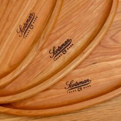 Cherry Oval Carving Board -Cheap Carving Boards Store NewWoodProducts Cherry June13 2024 080
