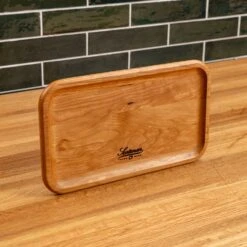 Cherry Rectangle Carving Board -Cheap Carving Boards Store NewWoodProducts Cherry June13 2024 139
