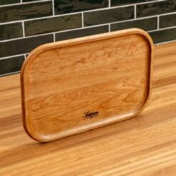 Cherry Rectangle Carving Board -Cheap Carving Boards Store NewWoodProducts Cherry June13 2024 147