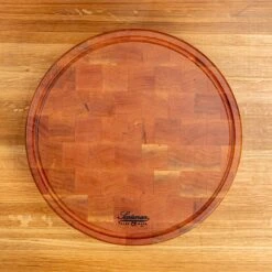 Cherry End Grain Round Butcher Block With Juice Groove -Cheap Carving Boards Store NewWoodProducts Cherry June14 2024 159 e21eb1c9 cbf5 49e5 bcbd feb2ef34cb44