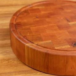 Cherry End Grain Round Butcher Block With Juice Groove -Cheap Carving Boards Store NewWoodProducts Cherry June14 2024 163 8c5b0ca5 c49a 4942 8107 b4a3a64586a5