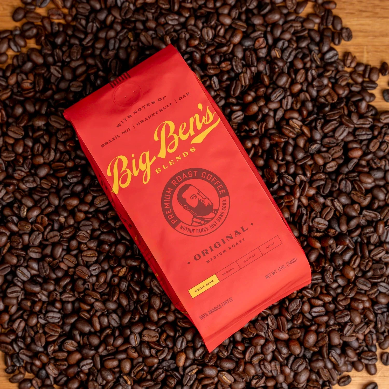 Original Blend Whole Bean 12oz Bag 2 Original Blend Whole Bean 12oz Bag - Image 2